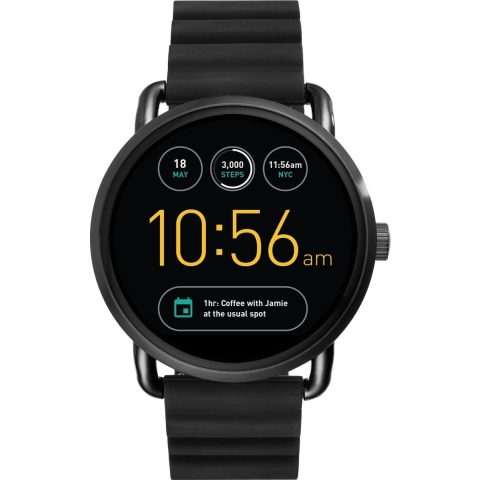 Fossil Q Wander Smart Watch - Zwart