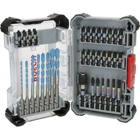 Bosch Professional PRO Impact Mixed Boor-/bitset 35-delig - 2608521U82