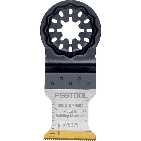 Festool 578095 Hardmetalen Invalzaagblad MSB 40/32/HM/OSC - 32mm