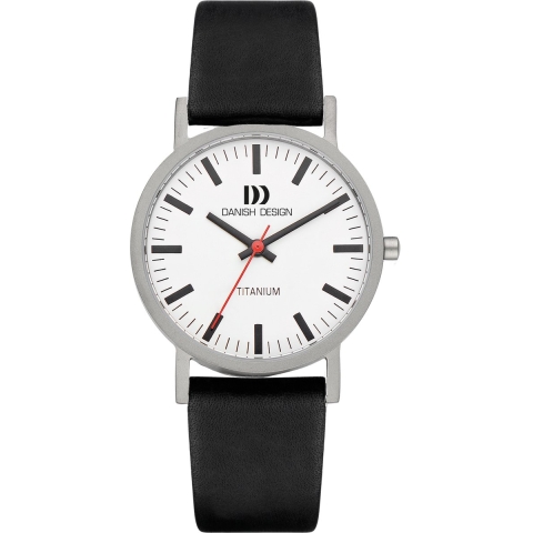 Danish Design IQ14Q199 horloge heren - zwart - titanium