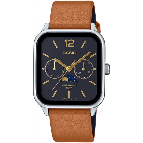 Horloge Heren Casio MTP-M305L-1AVER Zwart
