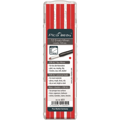 Pica 6031 BIG Dry Navulling FOR ALL | Rood - PI6031