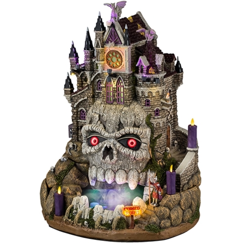 Halloweenminiatuur Cursed Ruins 24x31x41 cm - Lemax