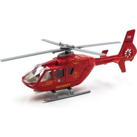 Helikopter Noodarts rood schaal 1:50 - Jaegerndorfer