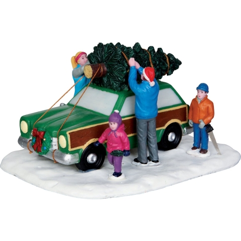 Christmas tree transport - Lemax