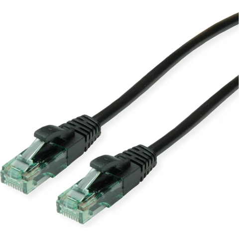 ROLINE RM Patchkabel Cat.6A UTP, zwart, 20 m