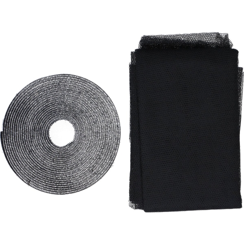 5x Opzet hor zwart 150 x 130 cm -