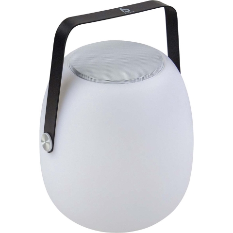 Bo-Camp Industrial - Tafel lamp - Wade - Met bluetooth speaker - Wit