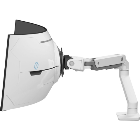 Ergotron 45-693-216 TV-tafelhouder 144,8 cm (57) In hoogte verstelbaar, Kantelbaar