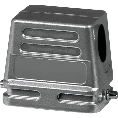 Amphenol C146 21R016 500 1-1 Afdekkap 2 schuinverbinders, 1 kabeluitgang zijkant, Lage bouwvorm 1 stuk(s)