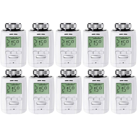 Eurotronic Comet Plus Radiatorthermostaat Elektronisch 8 tot 28 °C