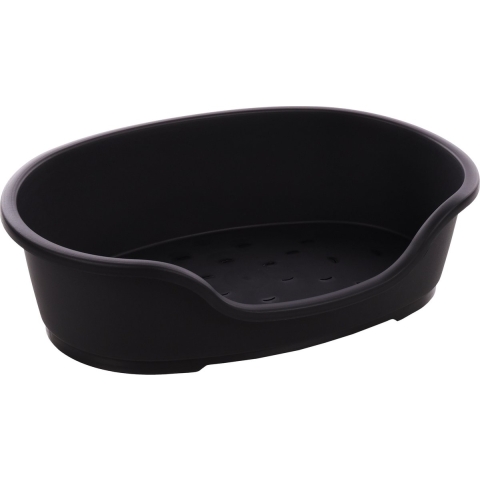 Mand Tuck Ovaal Zwart L 81x51x24cm
