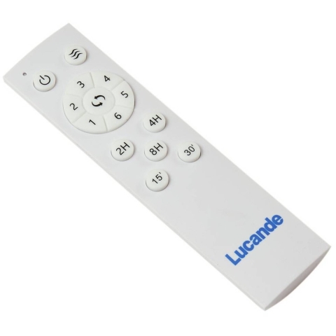 Lucande - Vindur plafondventilator Ø 132 cm nikkel DC stil