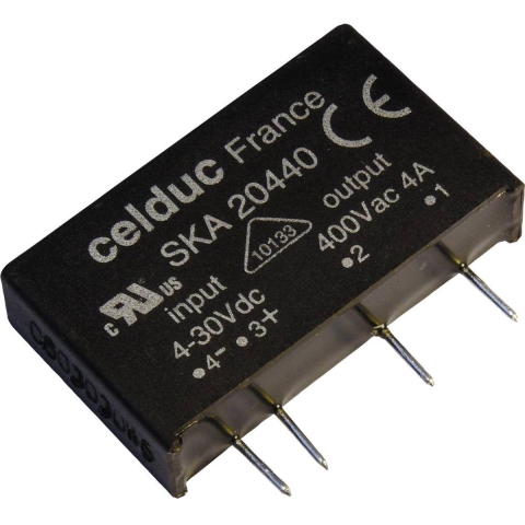 Celduc Halfgeleiderrelais SKA20460 5 A Schakelspanning (max.): 600 V/AC 1 stuk(s)