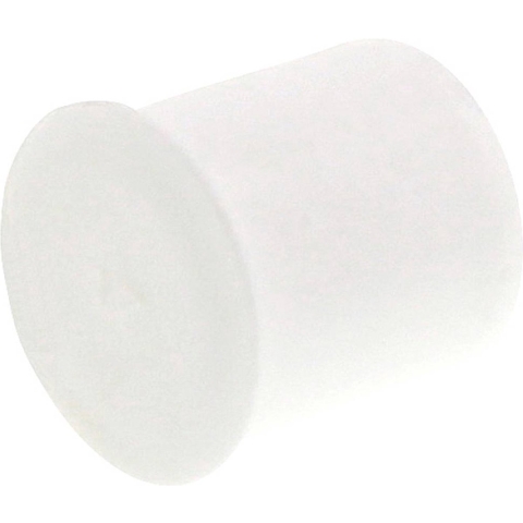 CONTA-CLIP KDS/KES-VS 17 WH Afsluitdop Polyamide 6.6 Wit 25 stuk(s)