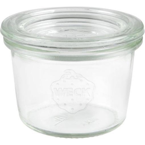 WECK 80 Mini-stormglas 12 stuks 80 ml zonder ringen en klemmen