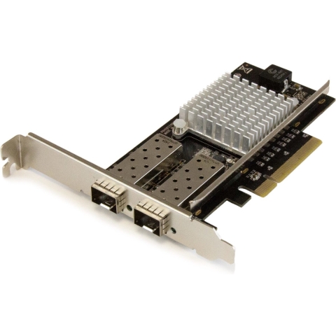2 poorts 10G glasvezel netwerkkaart met open SFP+ Netwerkadapter