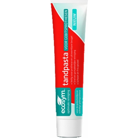 3x Ecosym Tandpasta Gebitsprothesen 75 ml