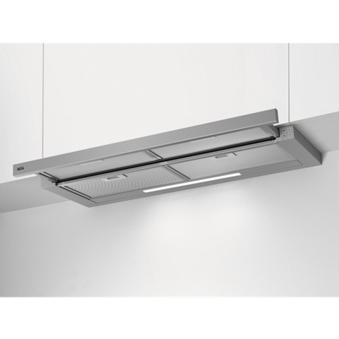 AEG DPB3940M - Afzuigkap Semi-inbouw - 440 m³/uur C - Zilver