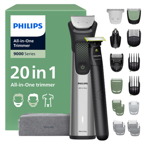Philips Mg9557/15 Series 9000 Multigroom Grijs