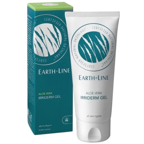 2x Earth-Line Irriderm Aloe Vera Gel 100 ml