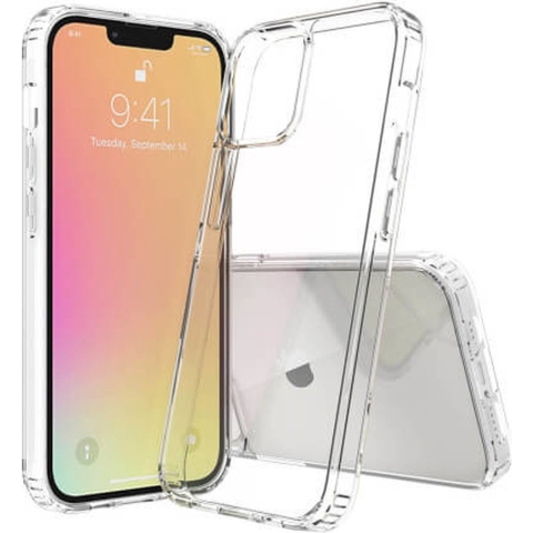 JT Berlin Pankow Clear Backcover Apple iPhone 13 Transparant Stootbestendig, Inductieve lading