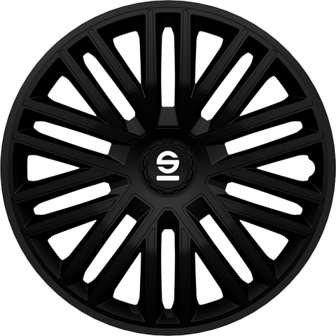 Sparco Wieldoppen Bergamo 14 Inch Abs Zwart 4 Stuks
