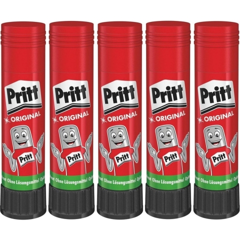 5x Pritt lijmstift 22 gr -