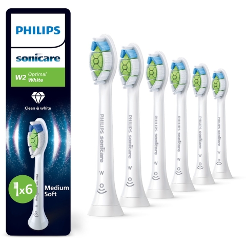 Philips Sonicare HX6066/87 Optimal White tandenborstelkoppen 6-pack