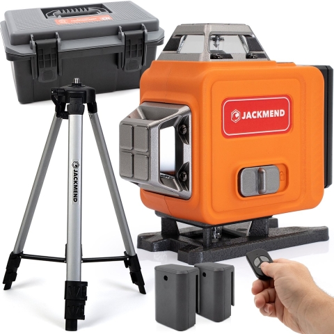 JACKMEND 4D Kruislijnlaser met Statief