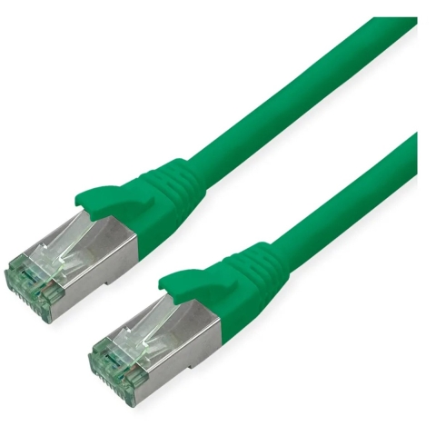 ROLINE RM Patchkabel Cat.6A S/FTP (PiMF), groen, 20 m