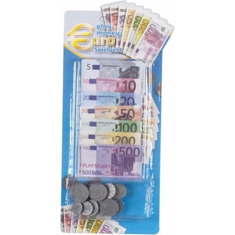 Set van 4x stuks euro speelgeld set 90 delig -
