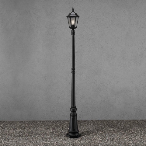Konstsmide 7233-750 Firenze Staande buitenlamp E27 100 W Zwart
