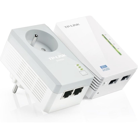 TP-Link TL-WPA4225 KIT - Powerline Adapter 500Mbps - Wi-Fi 300Mbps - 2x Ethernet (2 stuks)