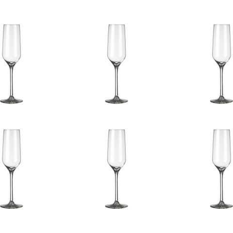 Royal Leerdam Carré Champagneglas 22 cl - 6 stuks