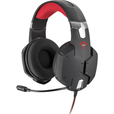 Trust GXT 322 - Gaming Headset - Draaibare microfoon en zachte oorkussens - Zwart