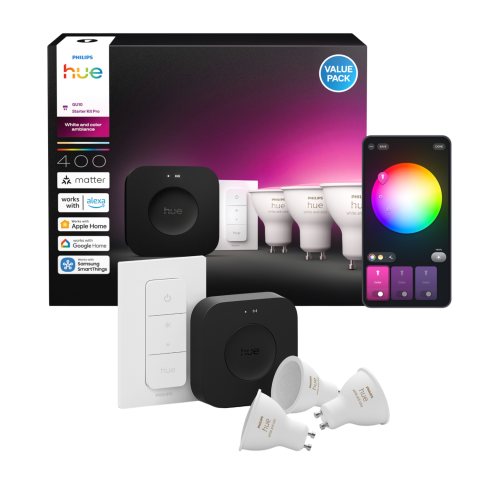 Philips Hue Hue Starterkit Slimme Verlichting Meerkleurig