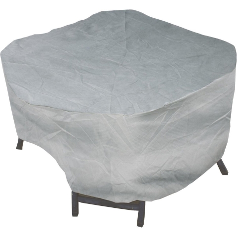 Eurotrail Hoes voor Zitgroep rond polyester - 320*80cm - Grijs