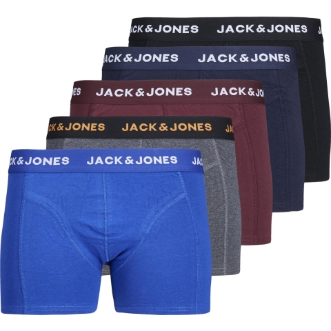 JACK&JONES - Maat XL ADDITIONALS JACBLACK FRIDAY TRUNKS 5 PACK LN Heren Onderbroek