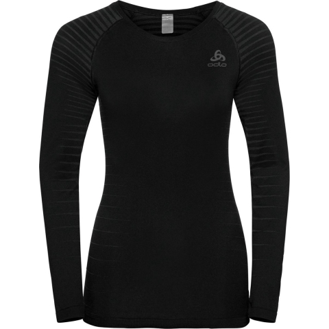 Odlo Suw Top Crew Neck L/S Performance Light Sportshirt Dames - Black