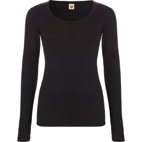 ten Cate | Maat M Thermo dames thermo shirt zwart voor Dames