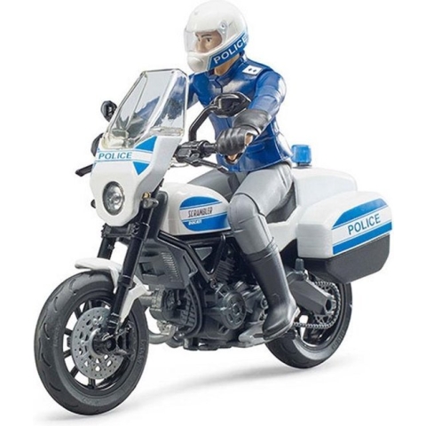 Scrambler Ducati politie motorfiets van Bruder