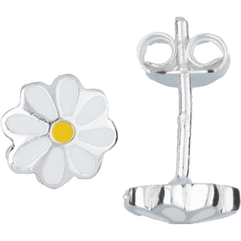 Lilly 106.6200.00 - Oorknoppen - 925 Sterling Zilver - Bloem met emaille