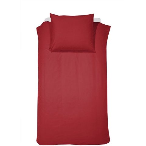 Damai - Kinderdekbedovertrek - 100% percaline katoen - 100x135 cm - Red