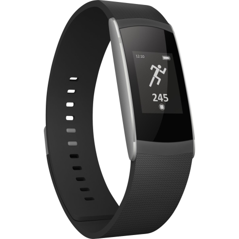 Wiko WiMate - Activity tracker - Hartslag- en slaapmeting - Zwart