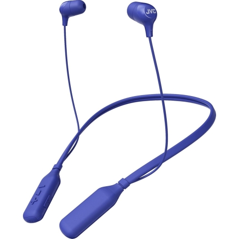 JVC HA-FX39BT-AE - Draadloze Nekband Hoofdtelefoon - Bluetooth - Blauw