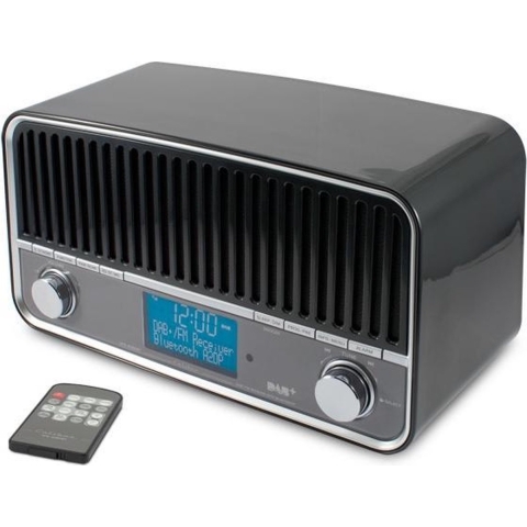 Caliber HFG409DBT/B - Tafelradio - DAB+ FM Bluetooth met alarm - zwart