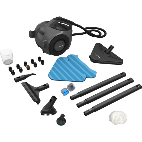Techweise TS2 - Stoomreiniger - 100+ oppervlakten - 50 minuten stoom - 4 bar (24 accessoires)