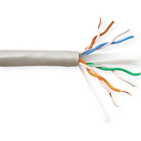 Value 21.99.1685 Netwerkkabel CAT 6A U/UTP Grijs 300 m