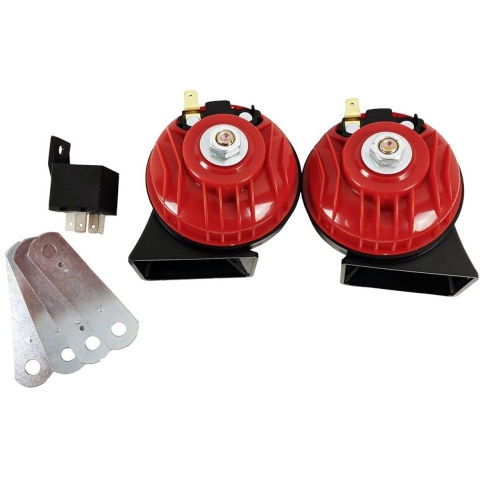 HP Autozubehör 10710 Nostalgie 2-toons Compressiehoorn 12 V